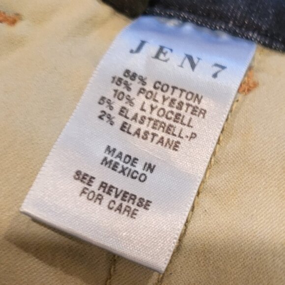 NWT JEN7 BY 7 FOR ALL MANKIND Fray Hem Short Size 8 & 10 - Picture 7 of 11